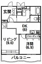 リスペランツァ 101 ｜ 静岡県浜松市中央区上浅田１丁目（賃貸マンション1LDK・1階・58.58㎡） その2