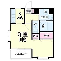 プリマ・クラッセ 105 ｜ 静岡県浜松市中央区馬郡町（賃貸マンション1K・1階・32.48㎡） その2