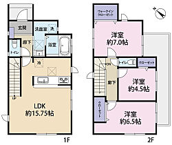 瓜内町戸建  ｜ 静岡県浜松市中央区瓜内町（賃貸一戸建3LDK・1階・85.29㎡） その1