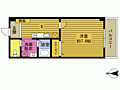 セコロ21Y.A2階3.8万円