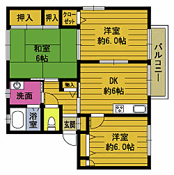 ディアス乙津 2階