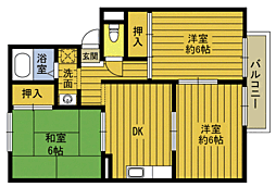 ハイツ亀川 1階