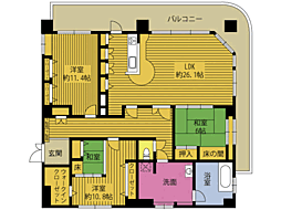 ラ・ポート別府若草1001号 1階
