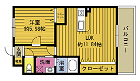 ハッピーガーデン 105 ｜ 大分県別府市亀川浜田町（賃貸マンション1LDK・1階・43.20㎡） その2