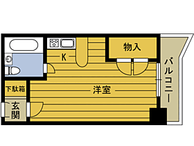 パレドール別府I　108号 108 ｜ 大分県別府市中須賀本町（賃貸マンション1R・1階・23.40㎡） その2