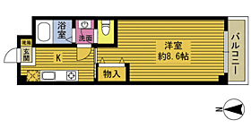 ルミナスハイツ亀川 105 ｜ 大分県別府市亀川中央町（賃貸マンション1K・1階・26.77㎡） その2