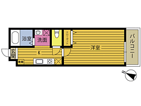 Ｃａｒｒｅ上人 203 ｜ 大分県別府市上人仲町（賃貸マンション1K・2階・26.06㎡） その2