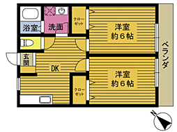 🉐敷金礼金0円！🉐サンシャイン大内Ａ