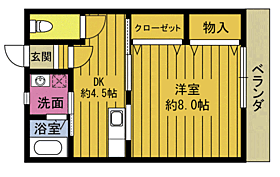 クレメント21 201 ｜ 大分県大分市大道町１丁目（賃貸マンション1K・2階・31.05㎡） その2