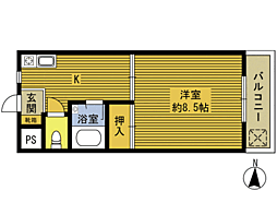 大在コーポ 2階