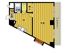 スカイコート大分 207 ｜ 大分県大分市山津町２丁目（賃貸マンション1K・2階・39.42㎡） その2