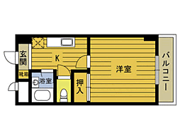 🉐敷金礼金0円！🉐スカイコート大分