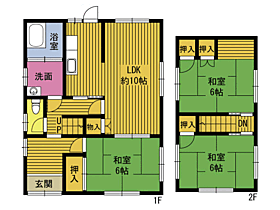 後藤貸家（高城）  ｜ 大分県大分市高城本町（賃貸一戸建3LDK・--・79.42㎡） その2