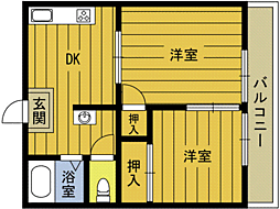 🉐敷金礼金0円！🉐グリーンビル萩原