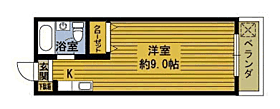 牧コーポ 309 ｜ 大分県大分市牧１丁目8-2（賃貸アパート1K・3階・23.50㎡） その2