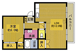 コーラルハイツ萩原 2階