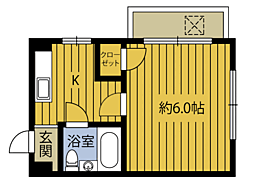 立花ビル 3階/303