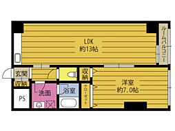 ハーメイン原新町 2階
