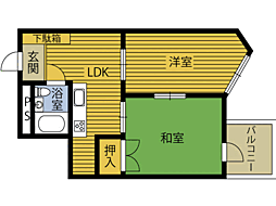 🉐敷金礼金0円！🉐金池マンション　305号