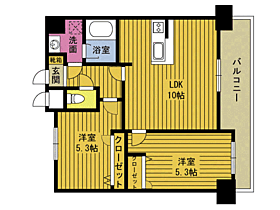 Ｓ－ＦＯＲＴ高砂町 1104 ｜ 大分県大分市高砂町（賃貸マンション2LDK・11階・54.96㎡） その2