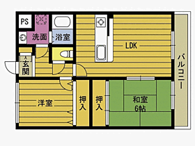 ウインダム豊西 103 ｜ 大分県大分市王子山の手町20-19（賃貸マンション2LDK・1階・58.56㎡） その2