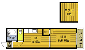 エクセルコート下郡I 203 ｜ 大分県大分市大字下郡加納（賃貸アパート1DK・2階・25.11㎡） その2