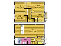 津守アパート 1階