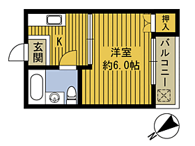 コーポフタバ 201 ｜ 大分県大分市大字旦野原（賃貸マンション1K・2階・18.24㎡） その2