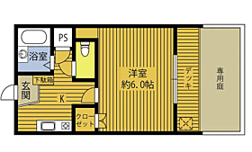 アクアテラスII 104 ｜ 大分県大分市大字寒田（賃貸アパート1K・1階・19.87㎡） その2