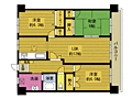 ラポール県病南1階6.9万円