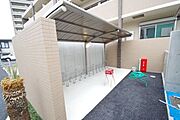★屋根付きの駐輪場です★
