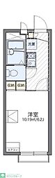 カメリア3 1Kの間取図画像