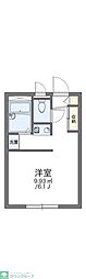 レオパレスシャトレ 1Kの間取図画像