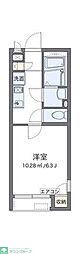 レオネクストイーストハイム 1Kの間取図画像