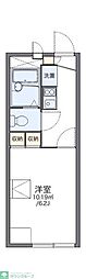 レオパレス泉2 1Kの間取図画像
