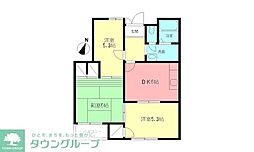 間取図画像 3DK