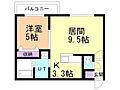 ブランシャールナカジマパークフロント2階7.3万円