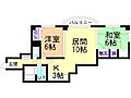 ロジュマン藤5階6.2万円