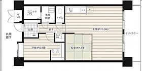 コーシャハイツ港 1202 ｜ 大阪府大阪市港区築港２丁目4-1（賃貸マンション2LDK・12階・56.56㎡） その2