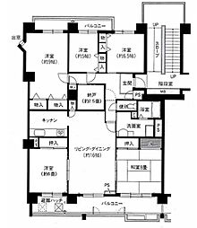 あべのセレサ 5SLDKの間取図画像