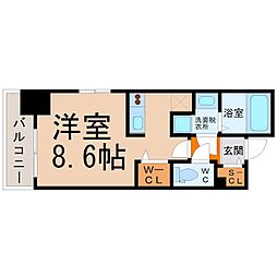 間取図画像 1K