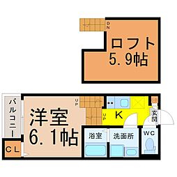 間取図画像 1SK