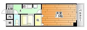 ＤＨ白鳥ビル  ｜ 大阪府羽曳野市白鳥１丁目（賃貸マンション1K・7階・23.72㎡） その2