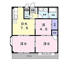 サンクレールヒラタA  ｜ 大阪府富田林市若松町３丁目（賃貸アパート3DK・1階・53.00㎡） その2