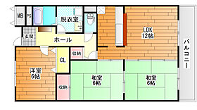 リバーサイド藤井寺  ｜ 大阪府藤井寺市小山８丁目（賃貸マンション3LDK・2階・65.65㎡） その2