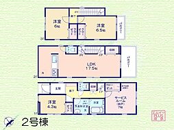 新座市野寺1丁目　第3　新築　全2棟