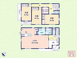 見沼代親水公園駅 3,290万円