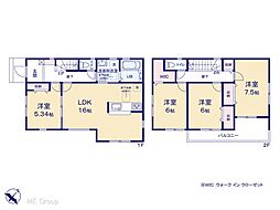 ふじみ野市緑ケ丘2丁目　新築一戸建て　全1棟