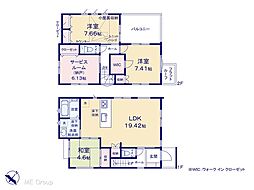 志木市本町4丁目　新築一戸建て　全2棟