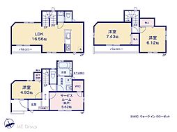 ふじみ野市上福岡3丁目　新築一戸建て　全2棟